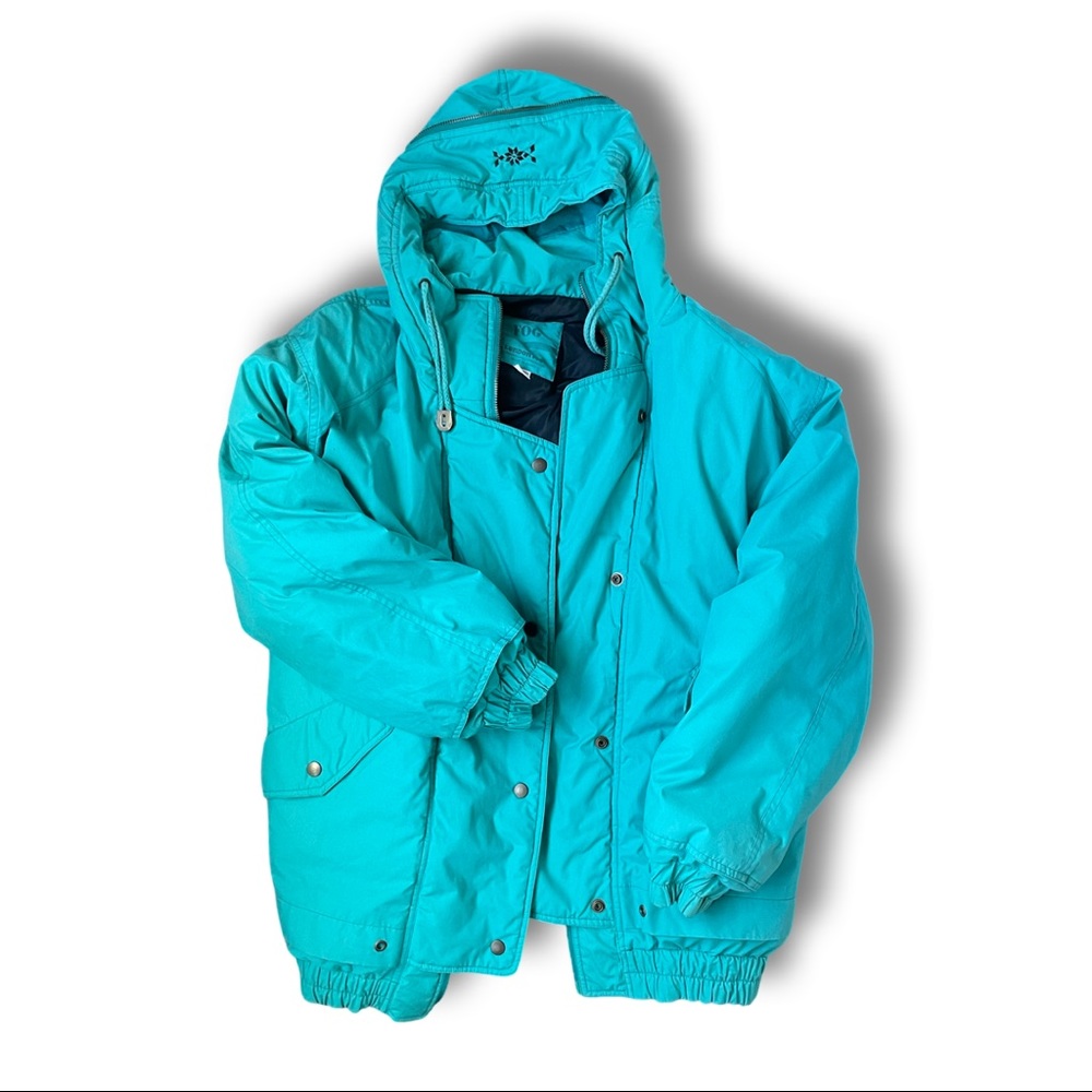 Teal London Fog Ski Jacket, VTG 90s